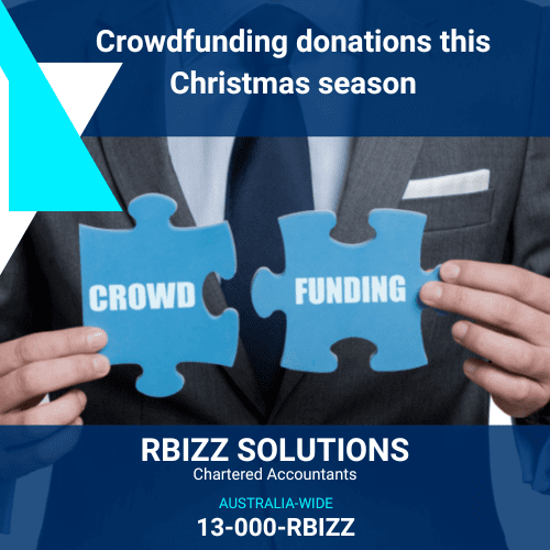 Crowdfunding donations this Christmas season