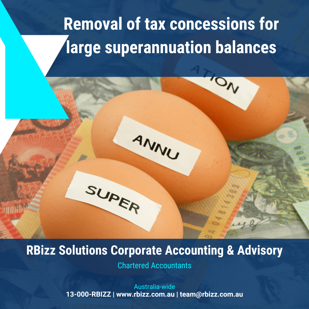 More information released on the removal of tax concessions for large superannuation balances