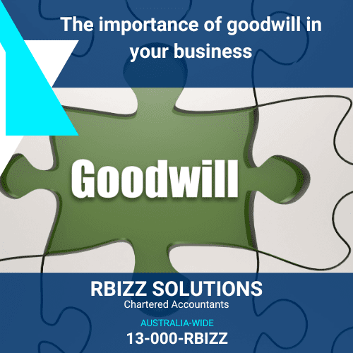 The importance of goodwill in your business