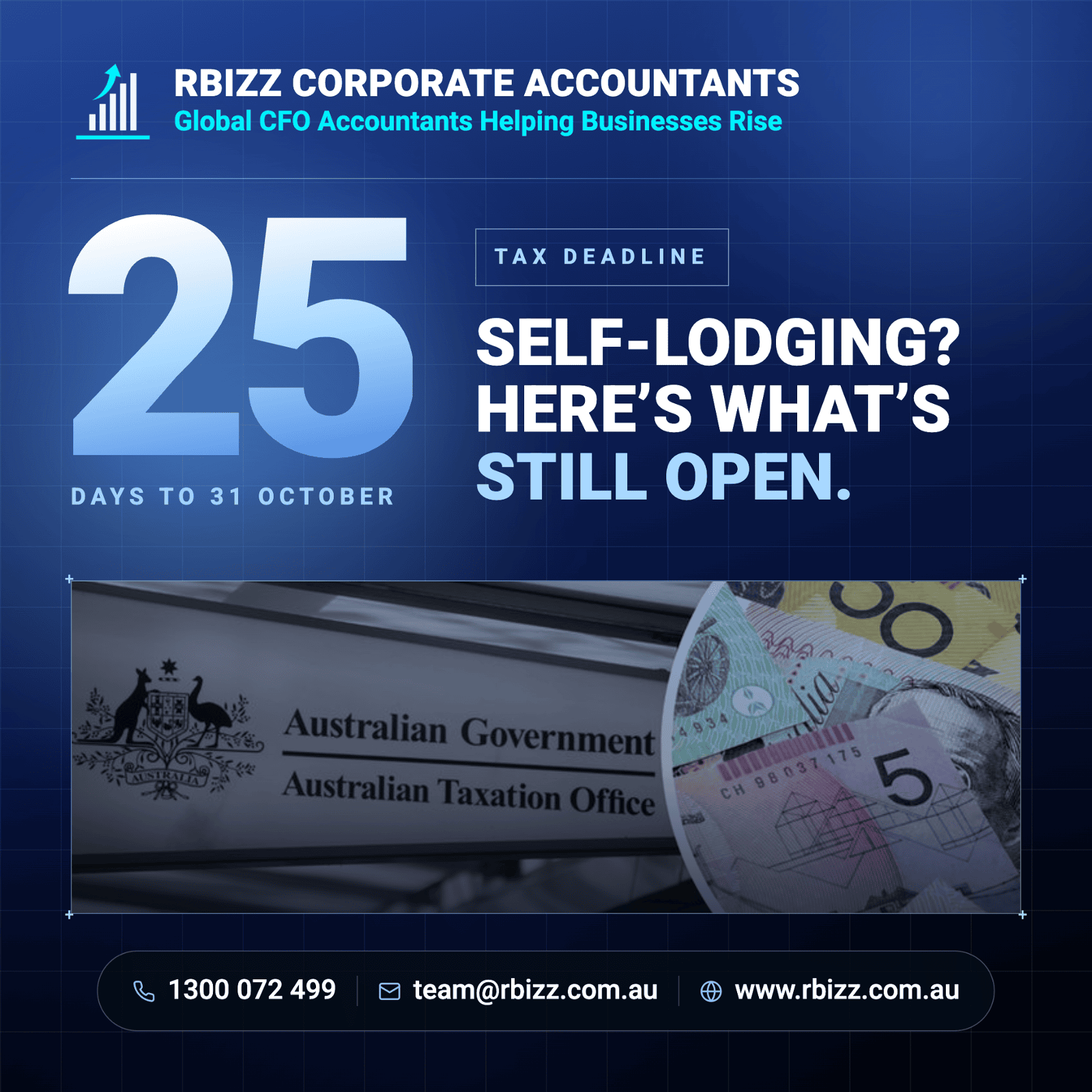 31 October Is 25 Days Away. If You Self-Lodge, Here's What's Still Open.