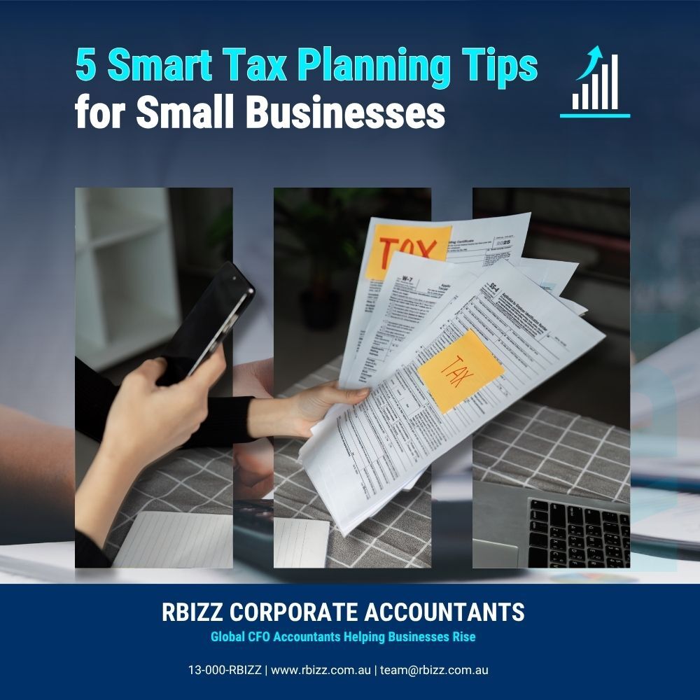 5 Smart Tax Planning Tips for Small Businesses
