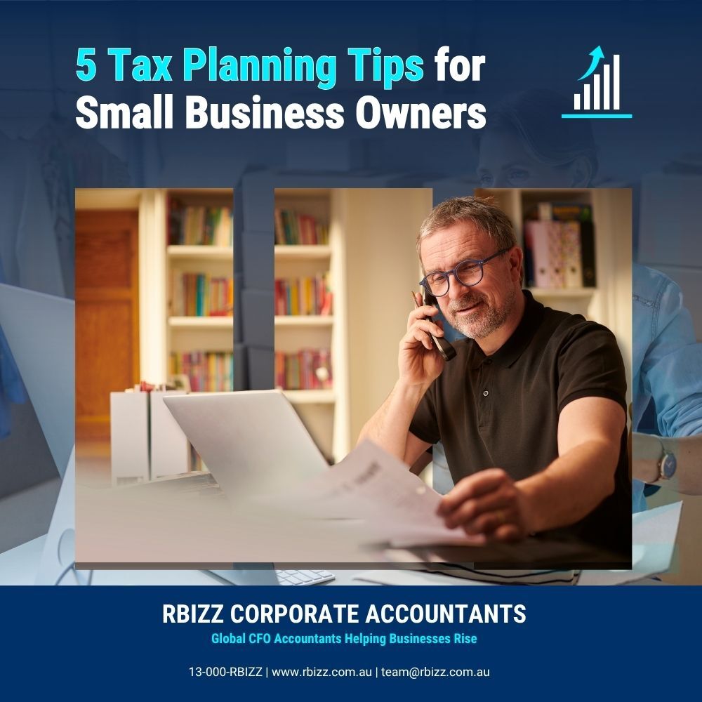 5 Tax Planning Tips for Small Business Owners