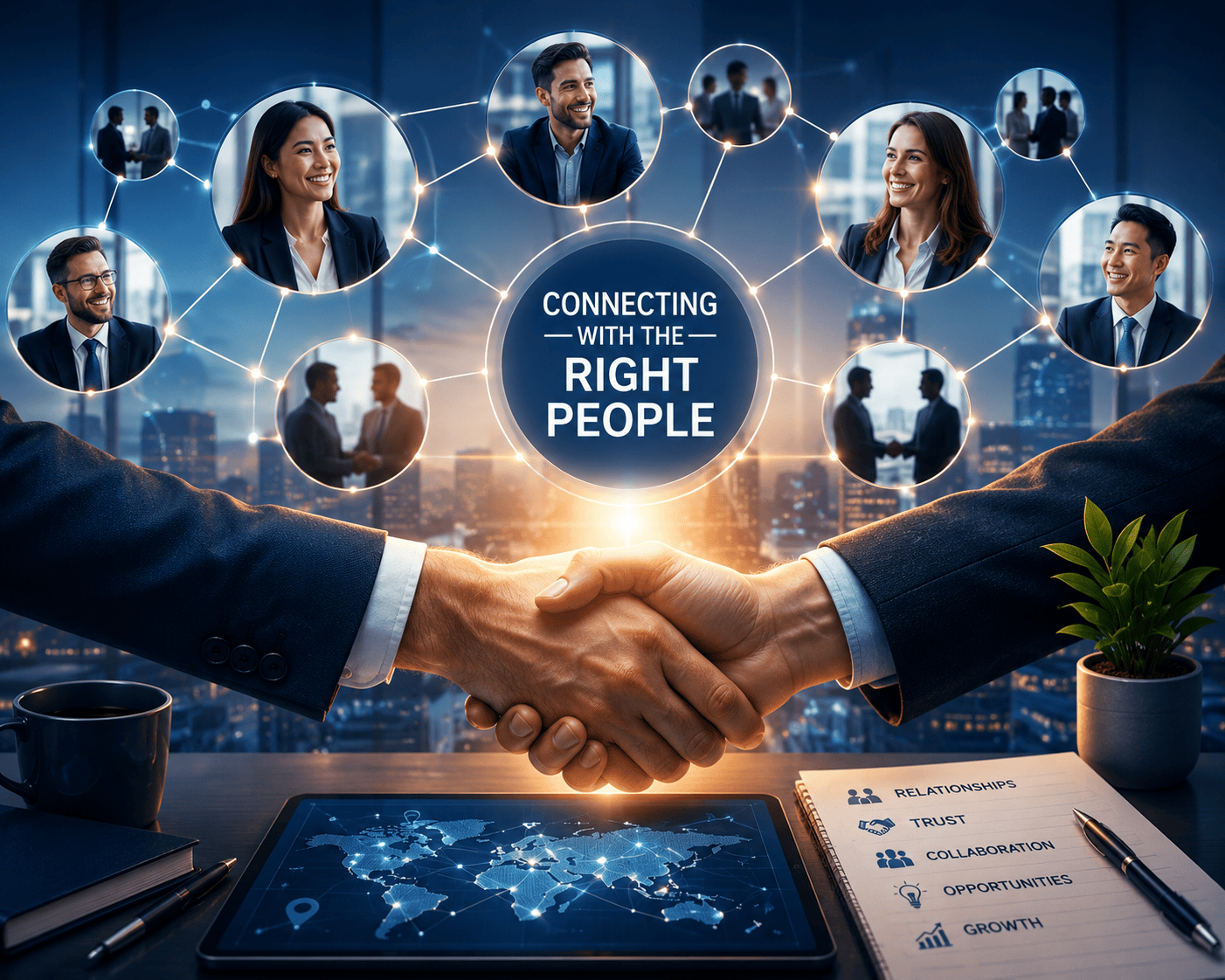 Connect with right people