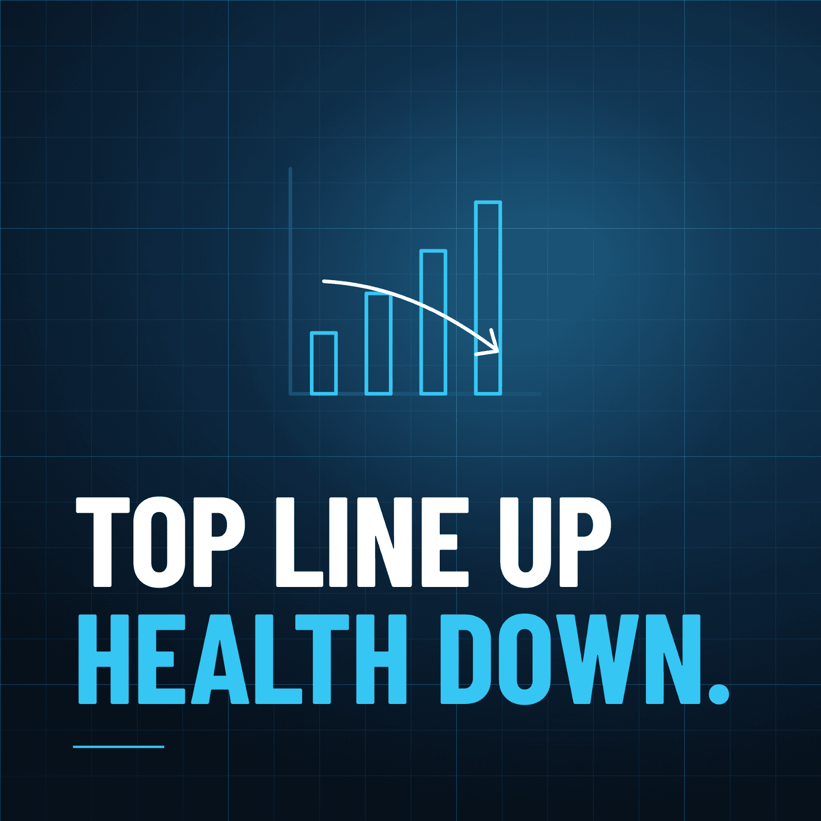 Confusing top-line revenue growth with actual business health. Revenue can climb while margin erodes, cash flow tightens, and the underlying business becomes more fragile — a growing top line doesn't automatically mean a strengthening business.