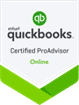 QuickBooks ProAdvisor Certificate.
