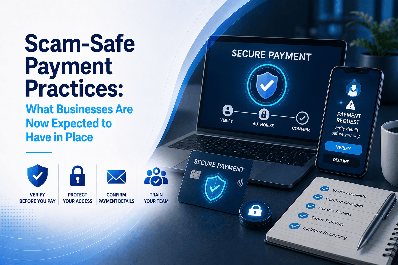 Scam-Safe Payment Practices: What Businesses Are Now Expected to Have in Place