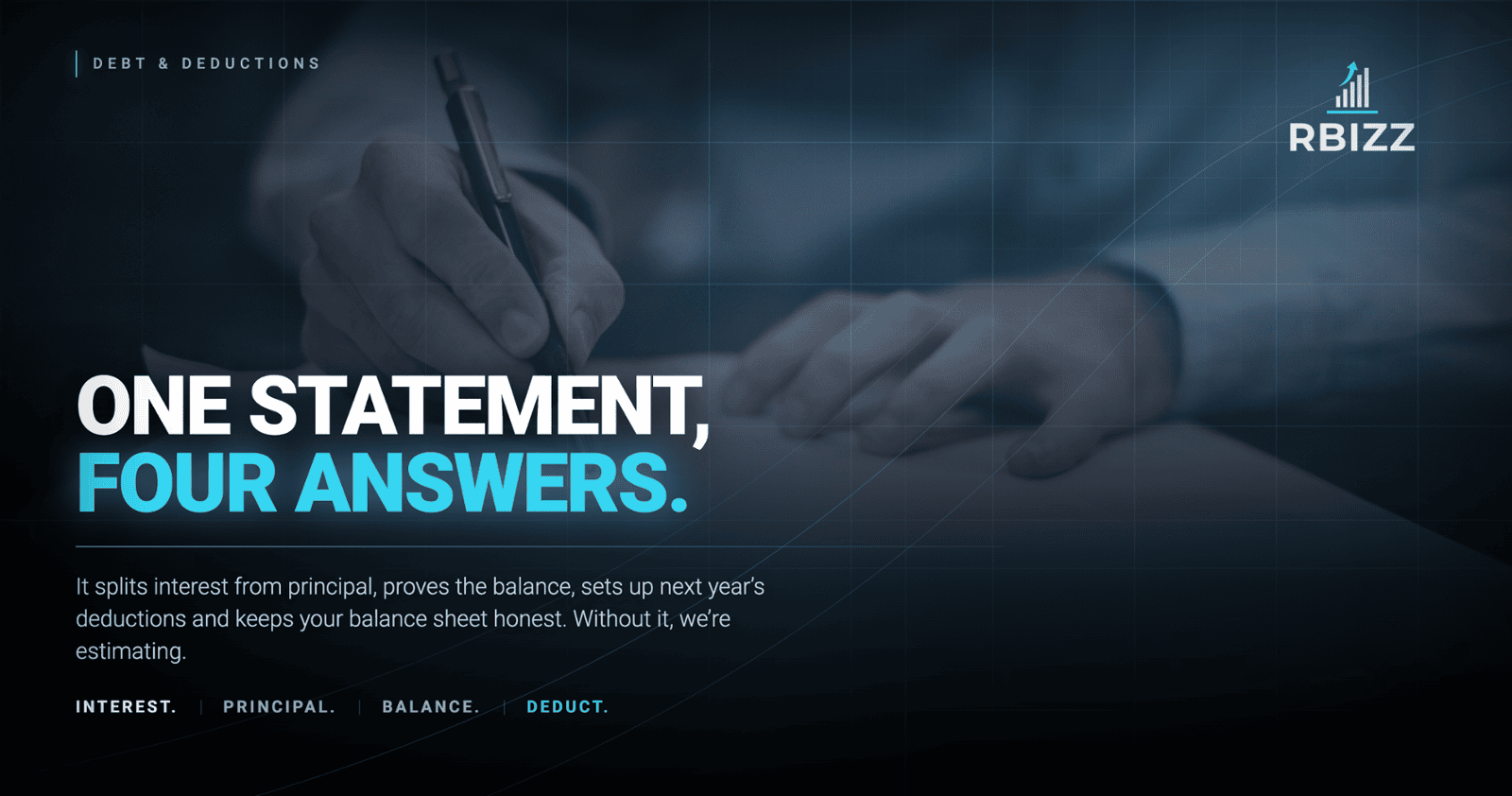 The Loan Statement Your Accountant Keeps Asking For Isn't Paperwork for Its Own Sake