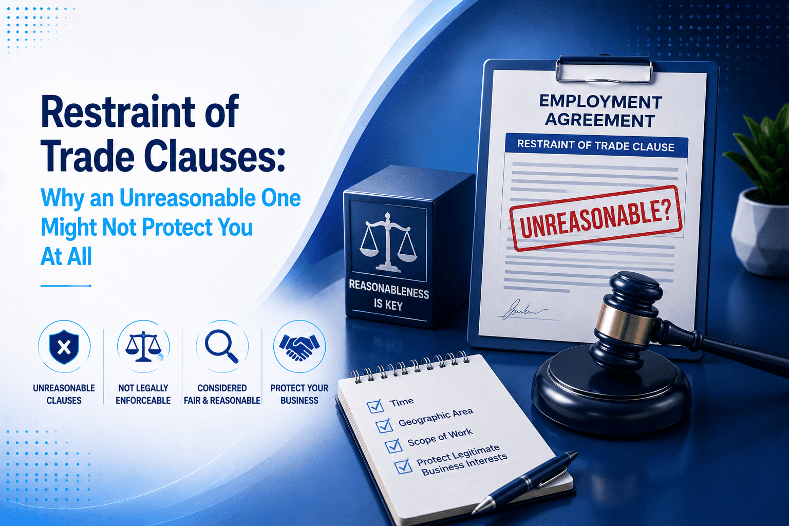 Restraint of Trade Clauses: Why an Unreasonable One Might Not Protect You At All
