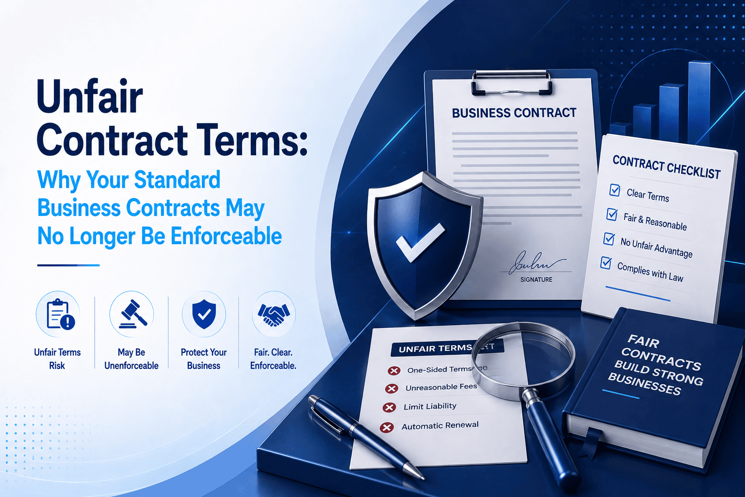 Unfair Contract Terms: Why Your Standard Business Contracts May No Longer Be Enforceable