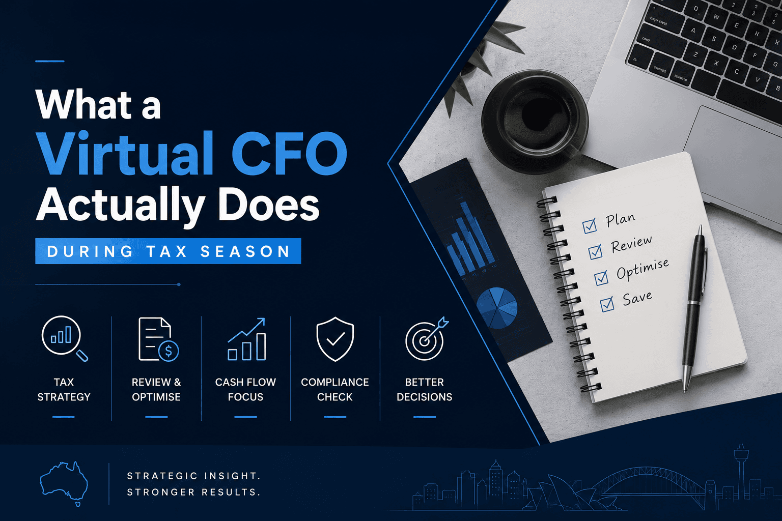 What a Virtual CFO Actually Does During Tax Season
