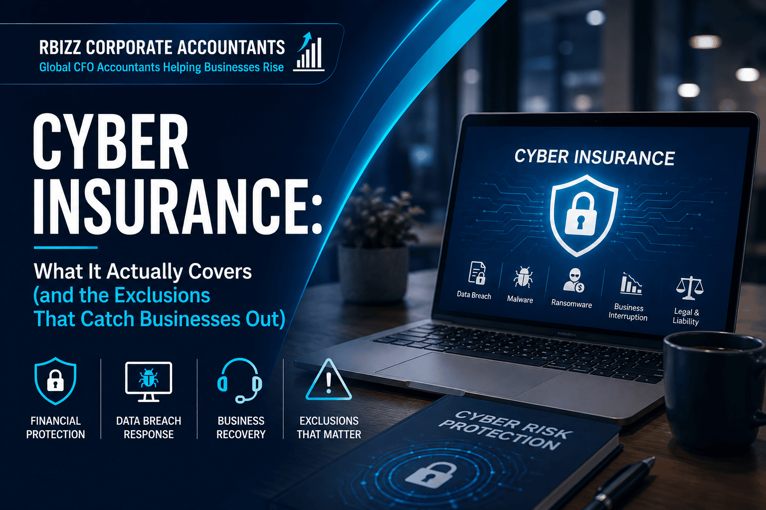 Cyber Insurance: What It Actually Covers (and the Exclusions That Catch Businesses Out)
