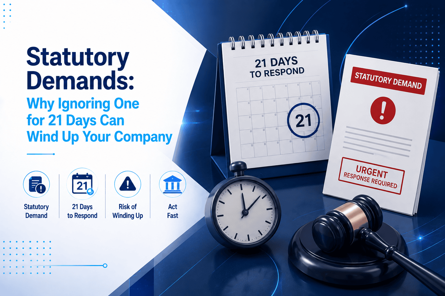 Statutory Demands: Why Ignoring One for 21 Days Can Wind Up Your Company
