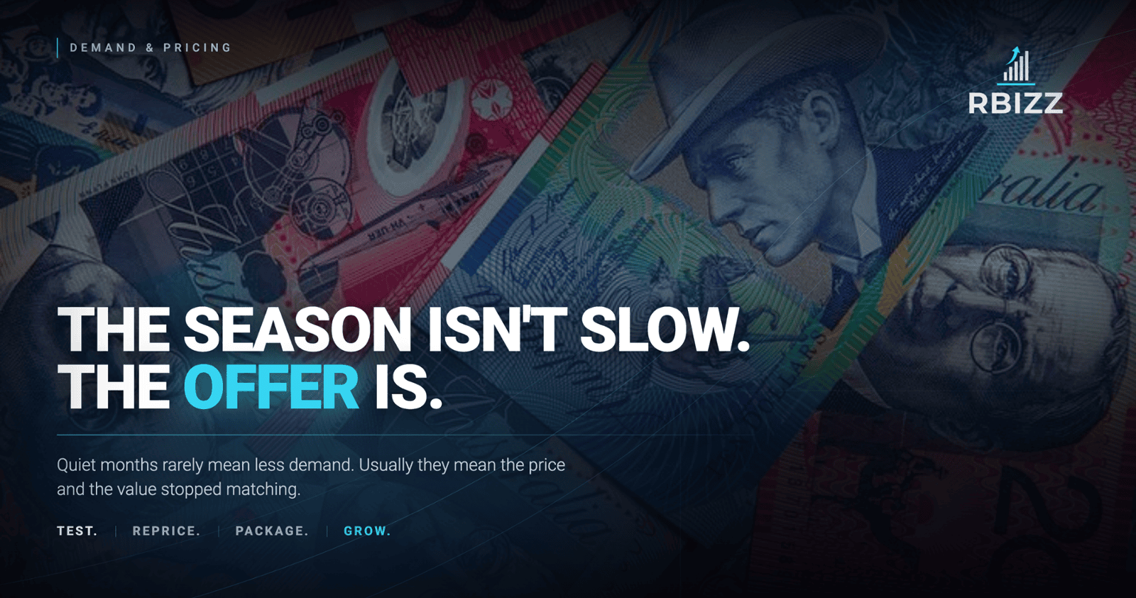 Your "Slow Season" Might Just Be a Pricing Problem Wearing a Disguise
