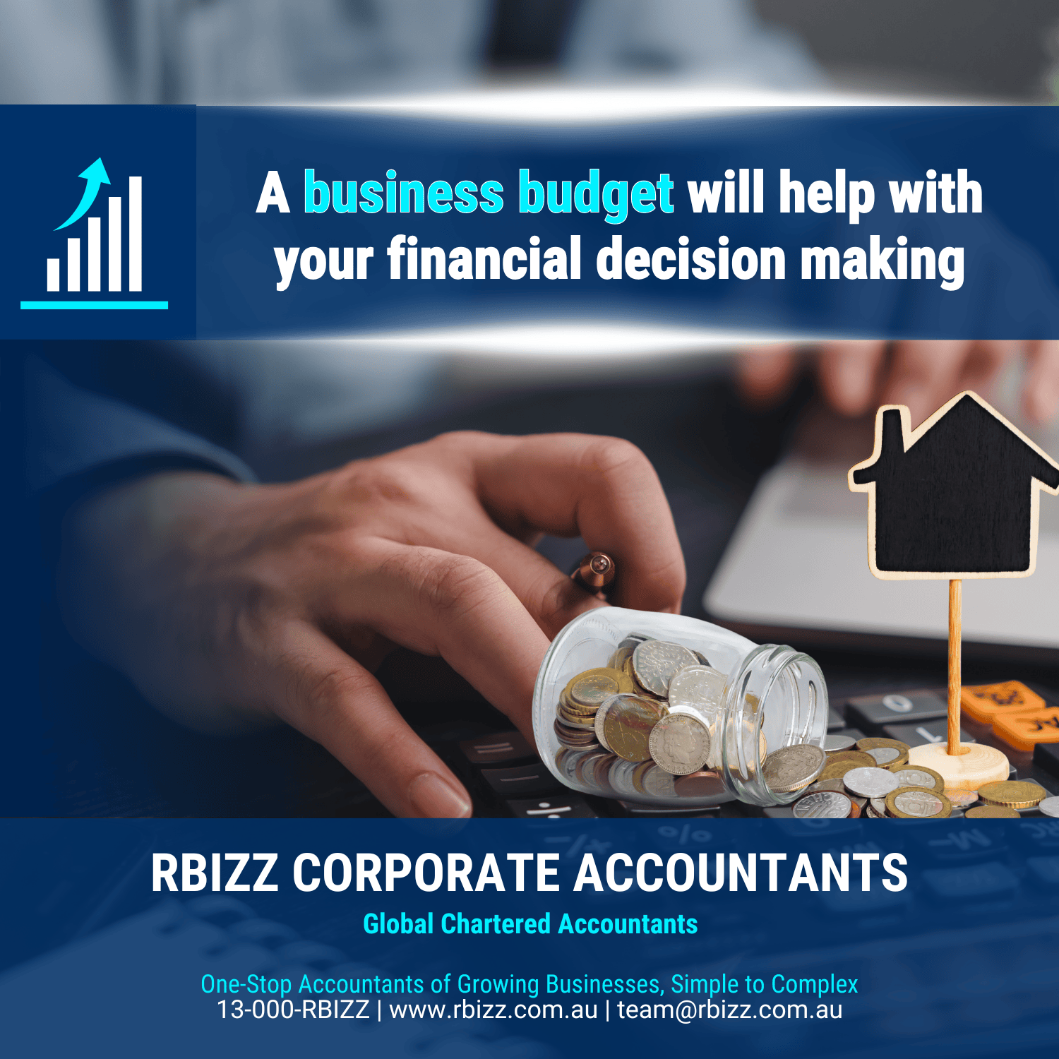 A business budget will help with your financial decision making
