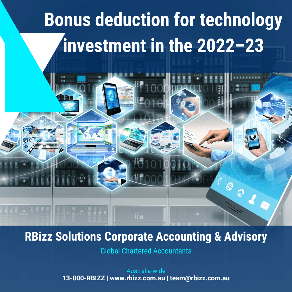 Claiming your bonus deduction for technology investment in the 2022–23 tax return
