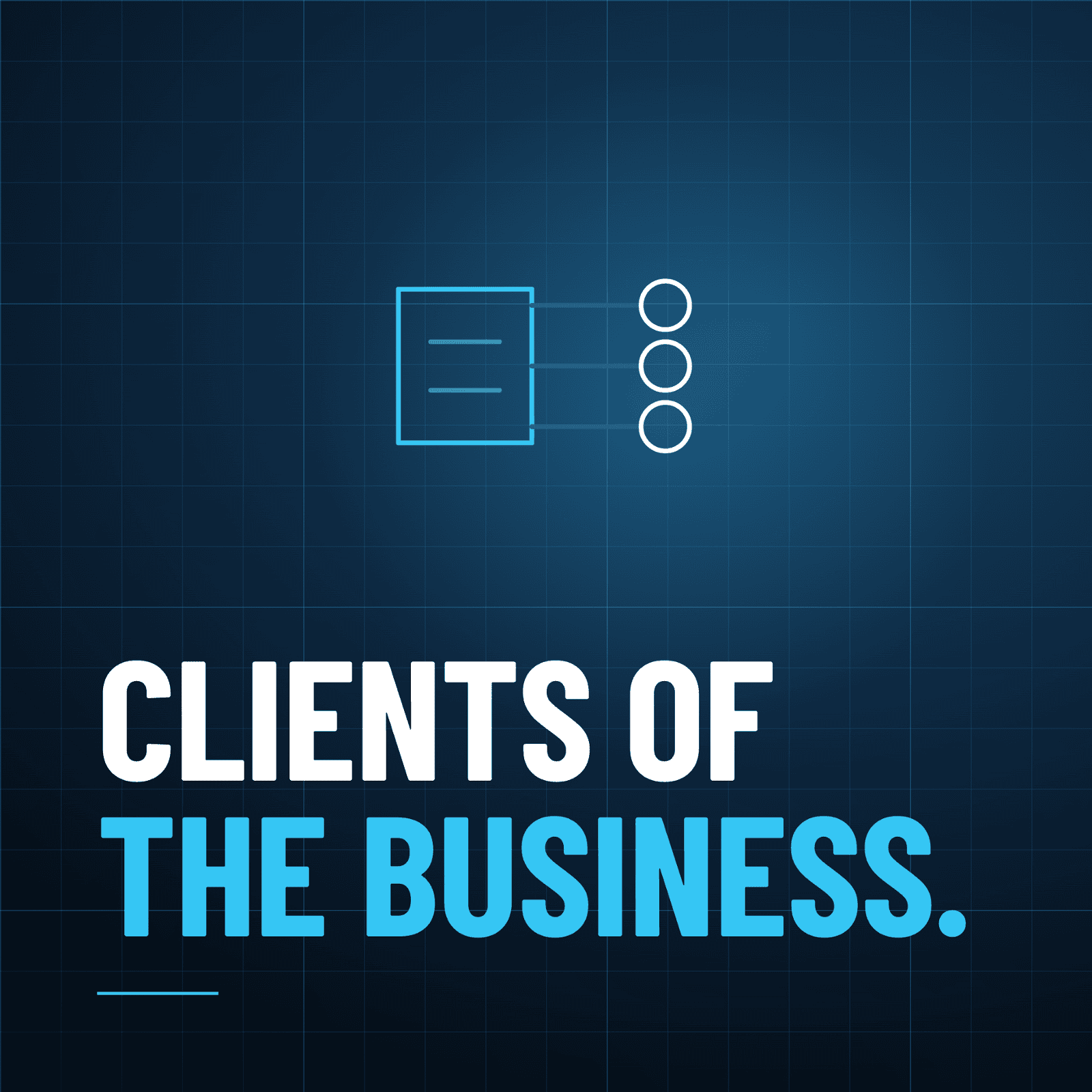 Client relationships that exist at the business level, not solely through the owner personally, so the business doesn't feel unstable to clients the moment the owner steps back.