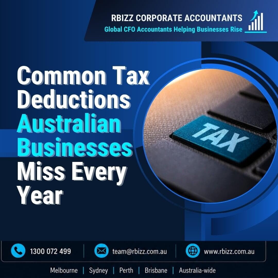 Common Tax Deductions Australian Businesses Miss Every Year