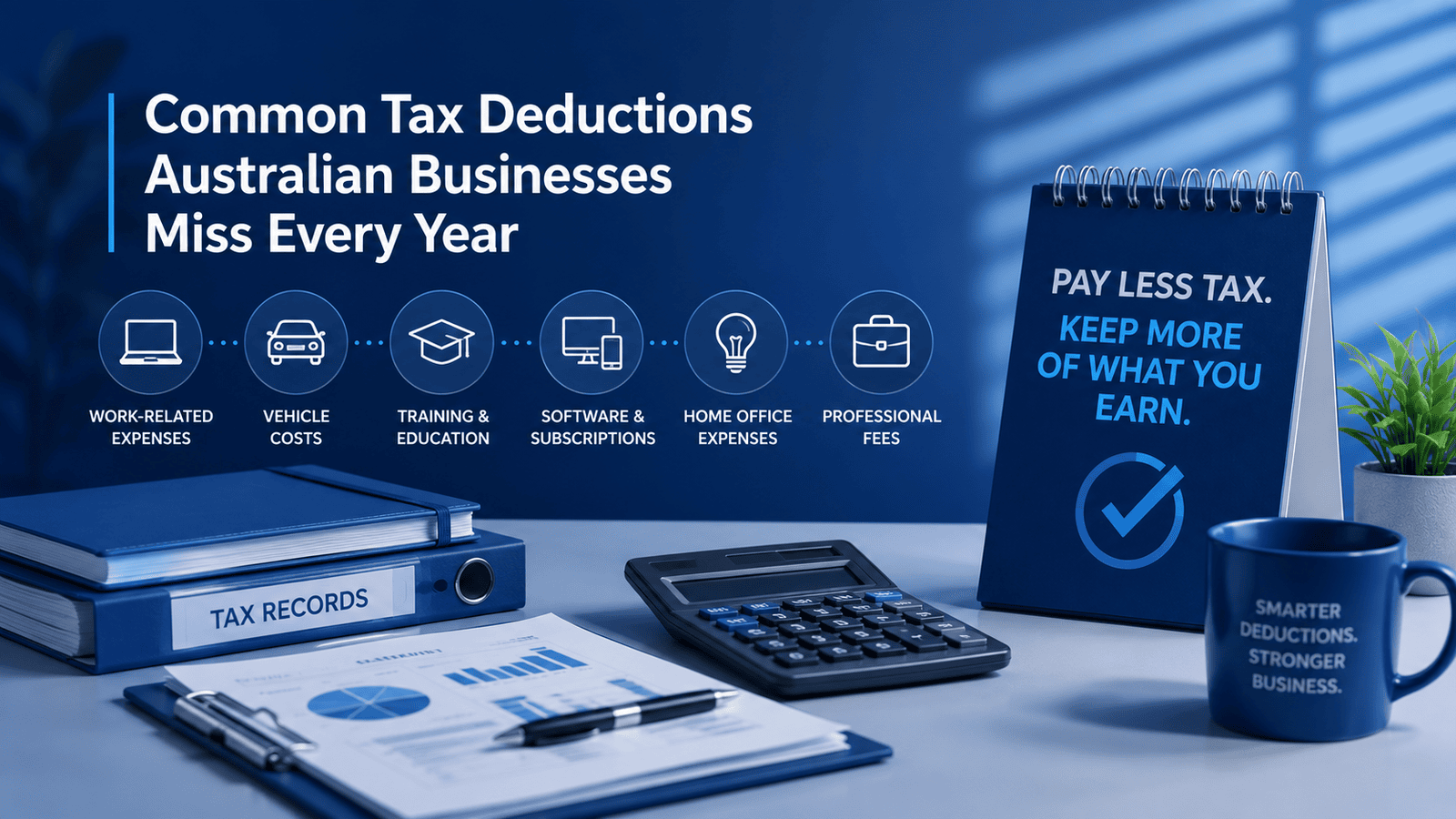 Common Tax Deductions Australian Businesses Miss Every Year