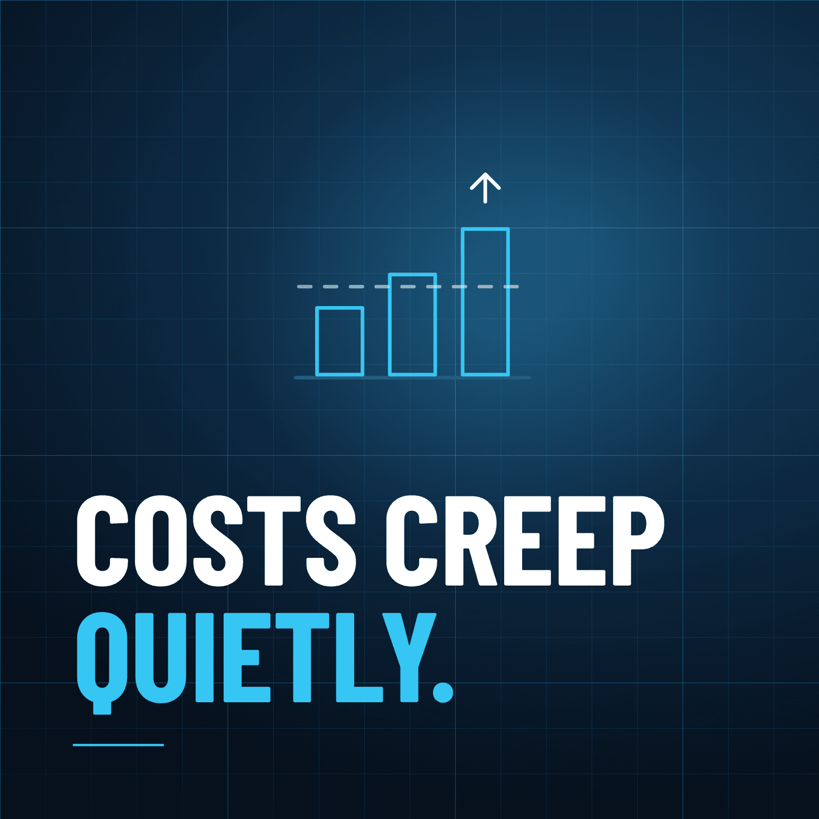 Are costs behaving as expected, or has anything crept up — supplier pricing, staffing costs, overhead — since the budget was set?
