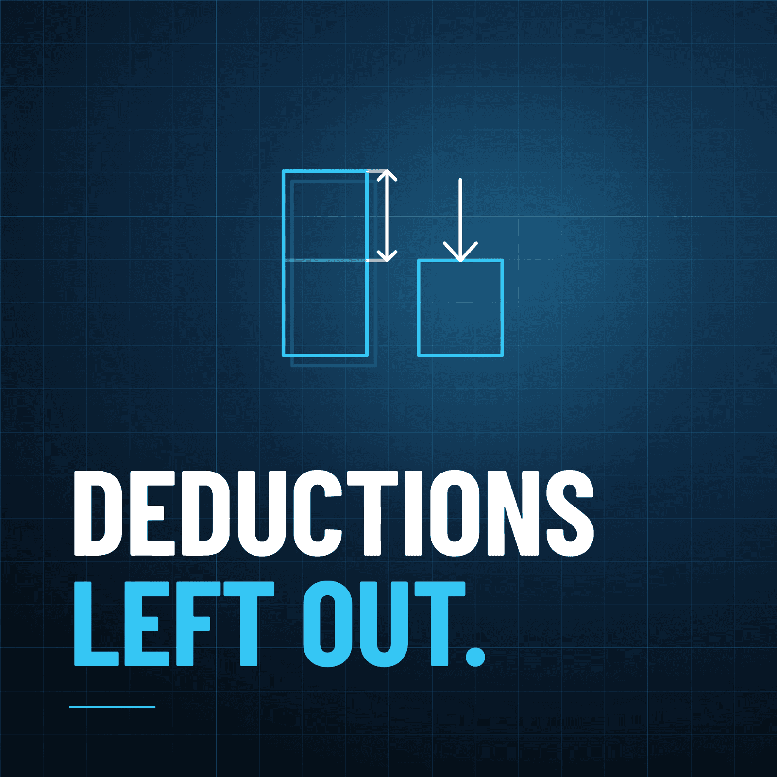 Deductions and offsets not factored into instalment calculations, meaning the instalment amount assumes a higher taxable income than what will actually be reported once legitimate deductions are applied.