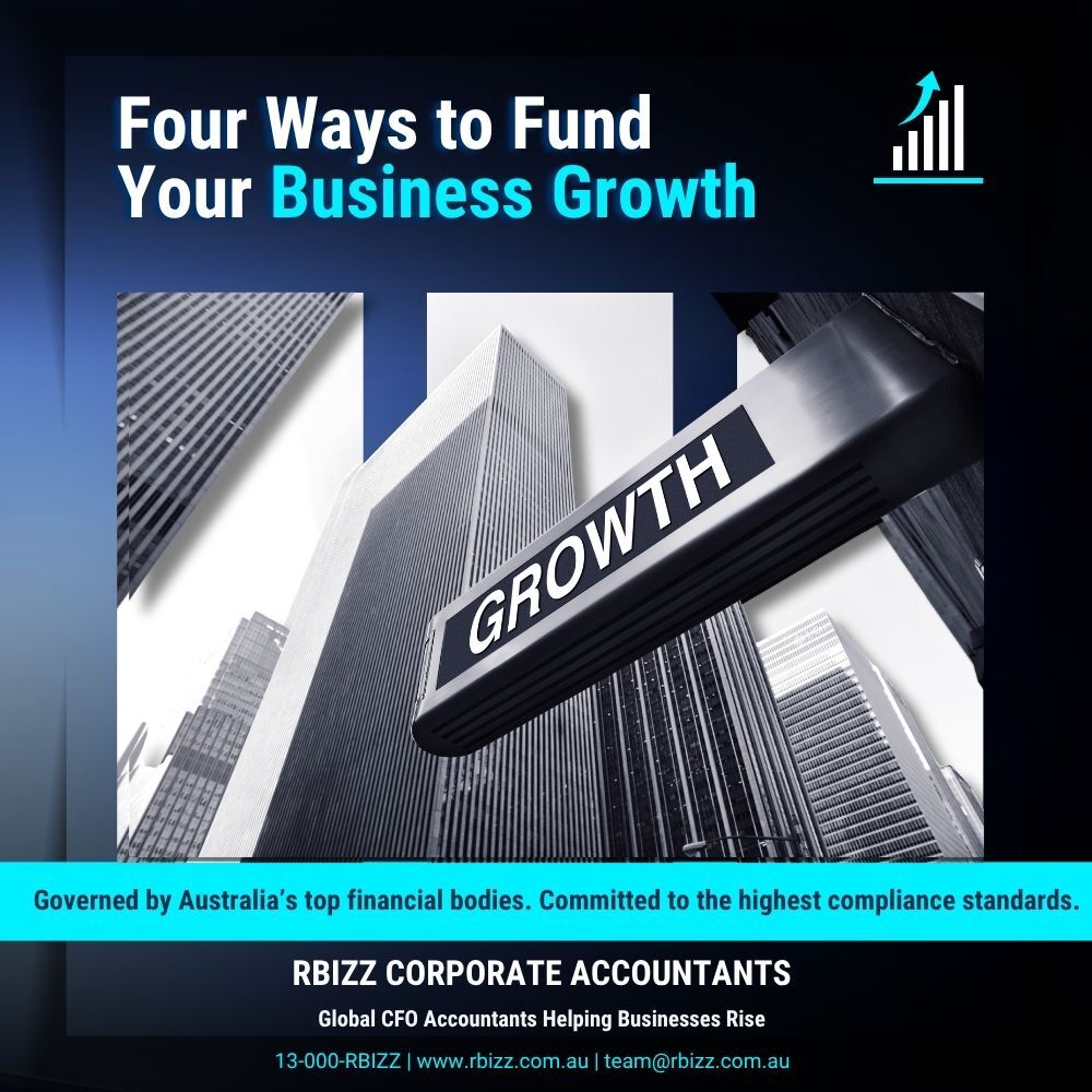 Four Ways to Fund Your Business Growth