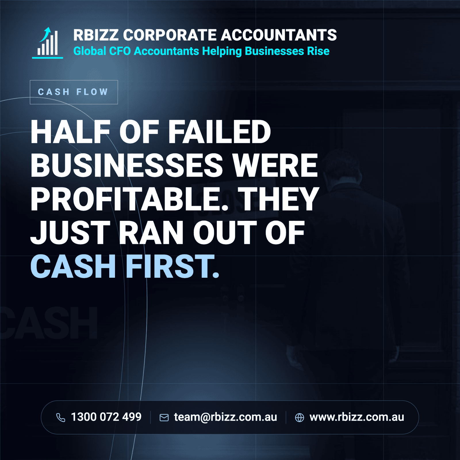 Half the Businesses That Fail Weren't Actually Unprofitable — They Just Ran Out of Cash First