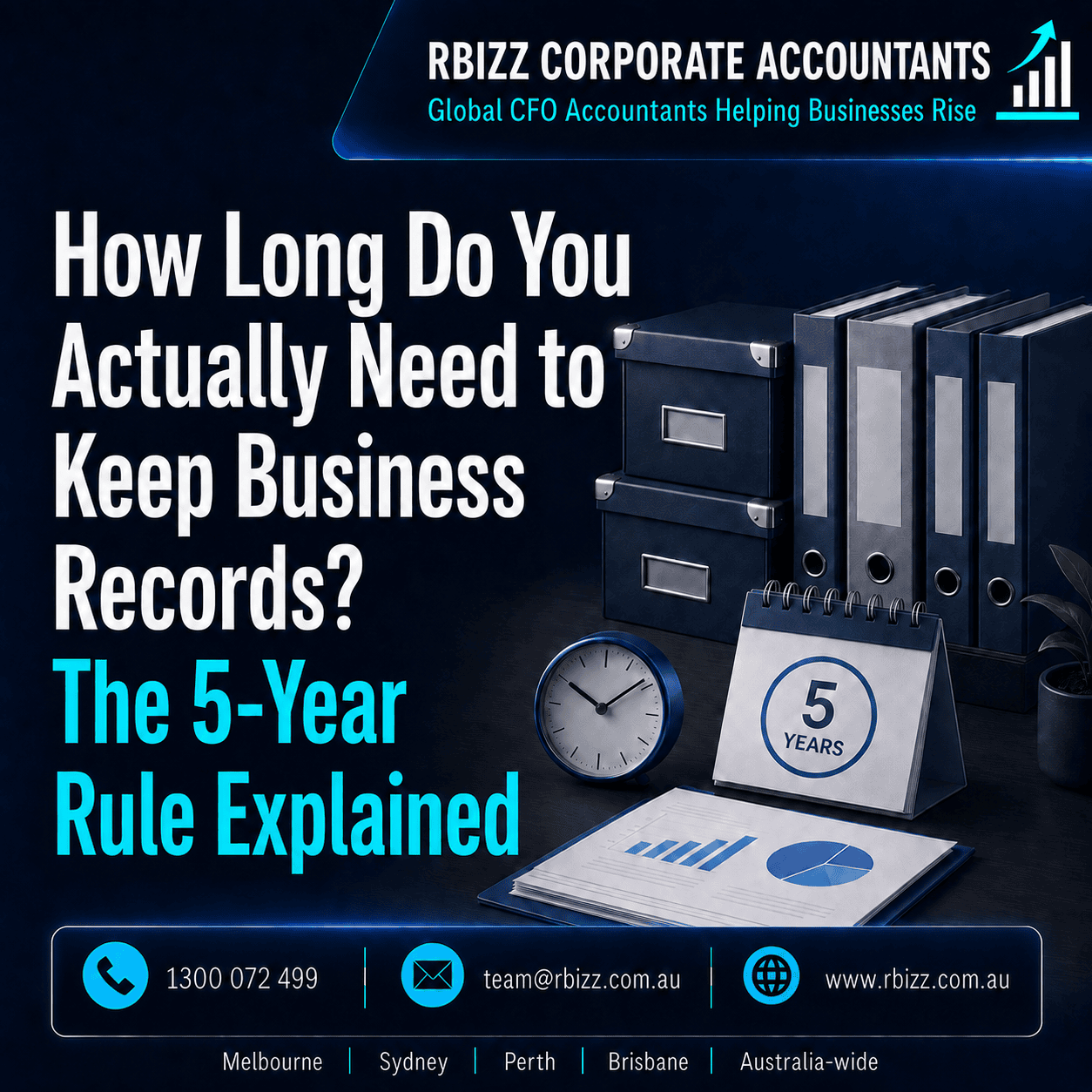 How Long Do You Actually Need to Keep Business Records? The 5-Year Rule Explained