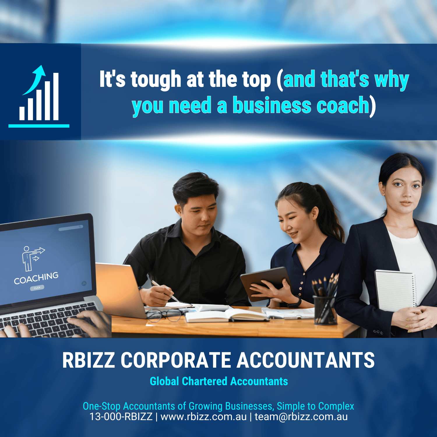 It's tough at the top (and that's why you need a business coach)