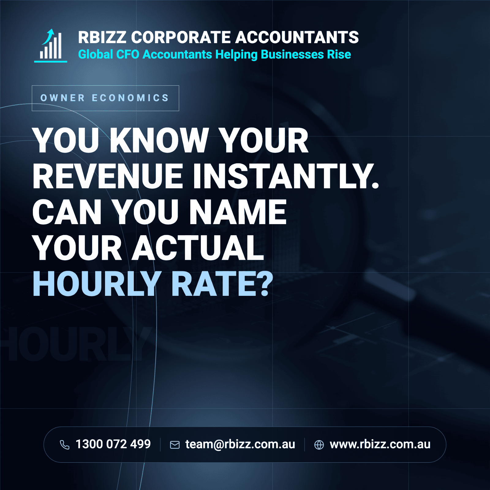 Most Business Owners Can Tell You Their Revenue Instantly. Almost None Can Tell You Their Actual Hourly Rate.