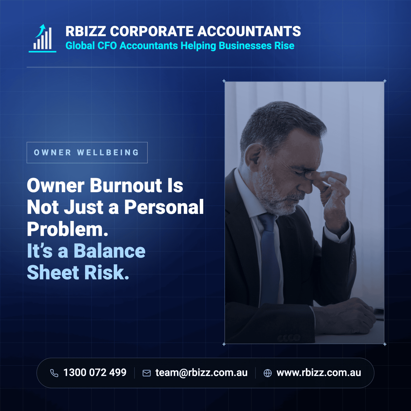 Owner Burnout Is Not Just a Personal Problem. It's a Balance Sheet Risk.