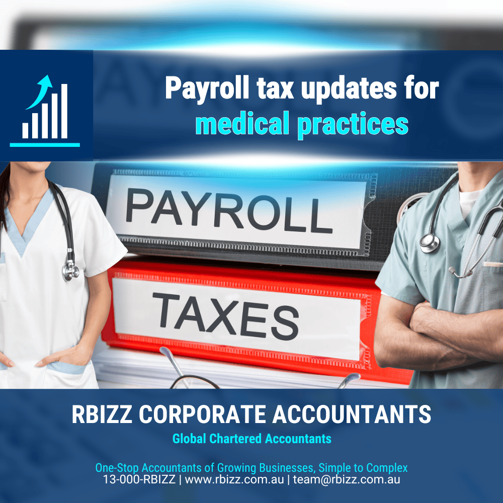 Payroll tax updates for medical practices
