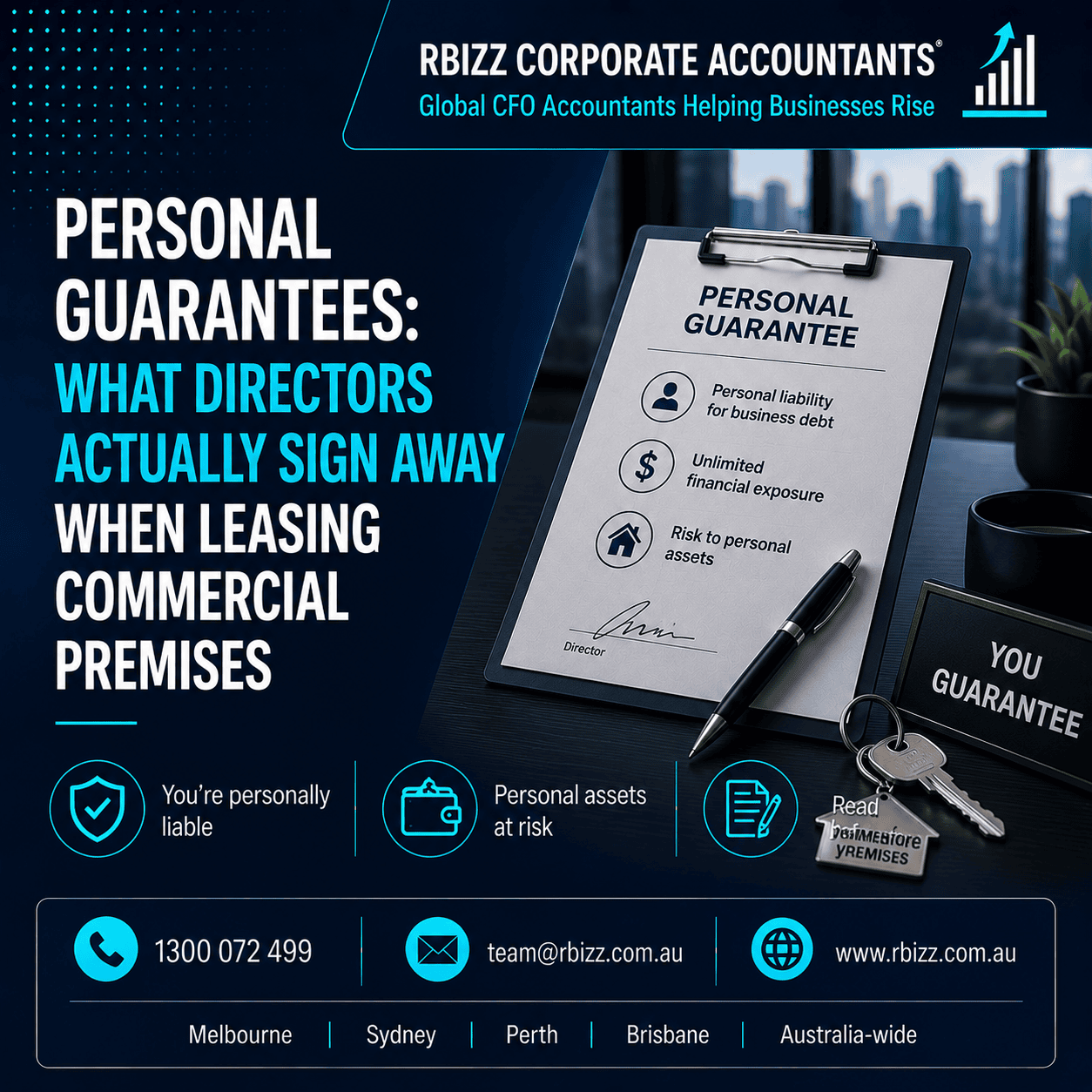 Personal Guarantees: What Directors Actually Sign Away When Leasing Commercial Premises