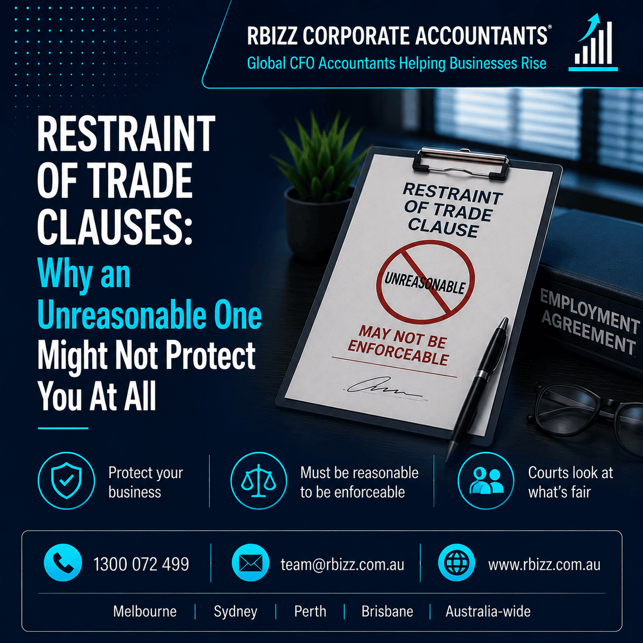 Restraint of Trade Clauses: Why an Unreasonable One Might Not Protect You At All