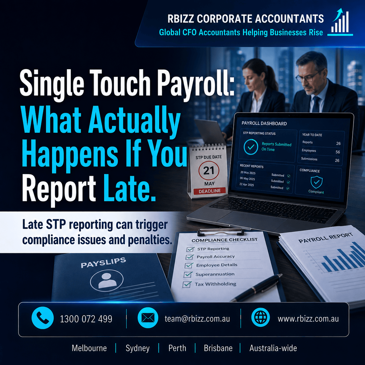 Single Touch Payroll: What Actually Happens If You Report Late