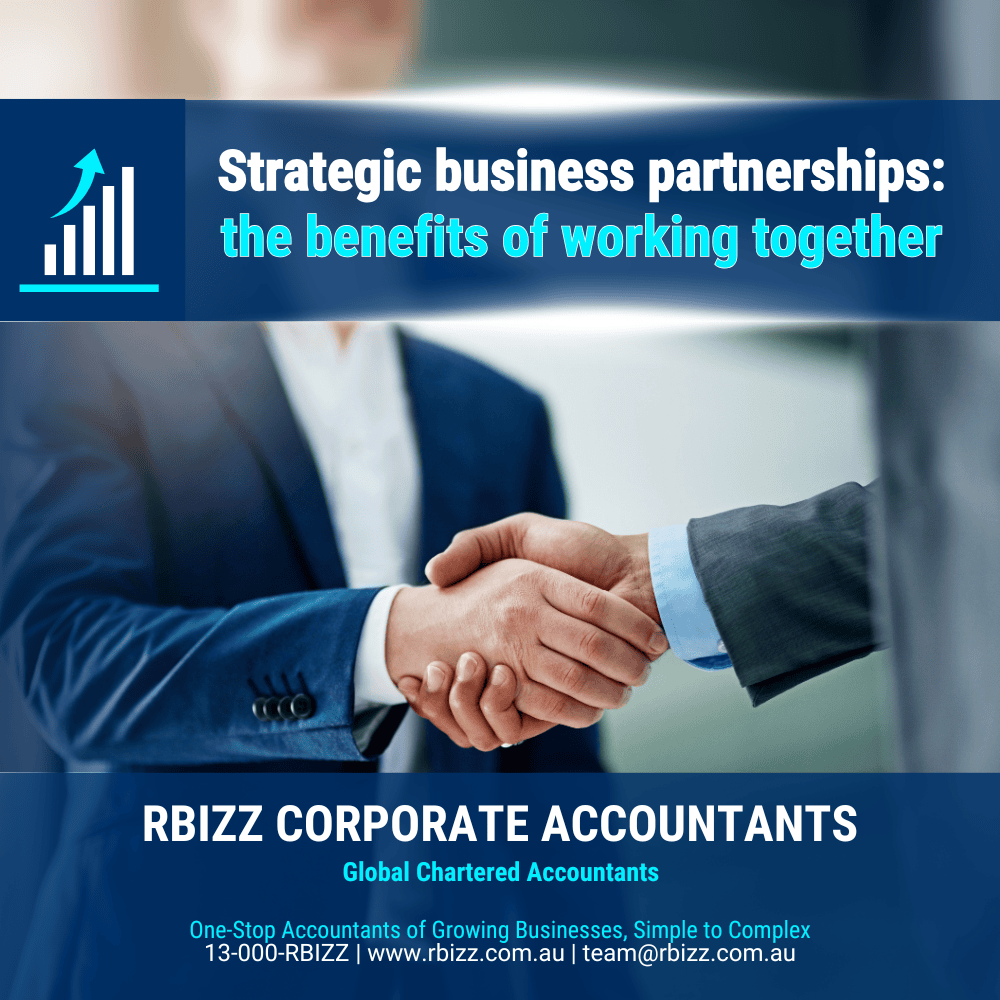Strategic business partnerships: the benefits of working together