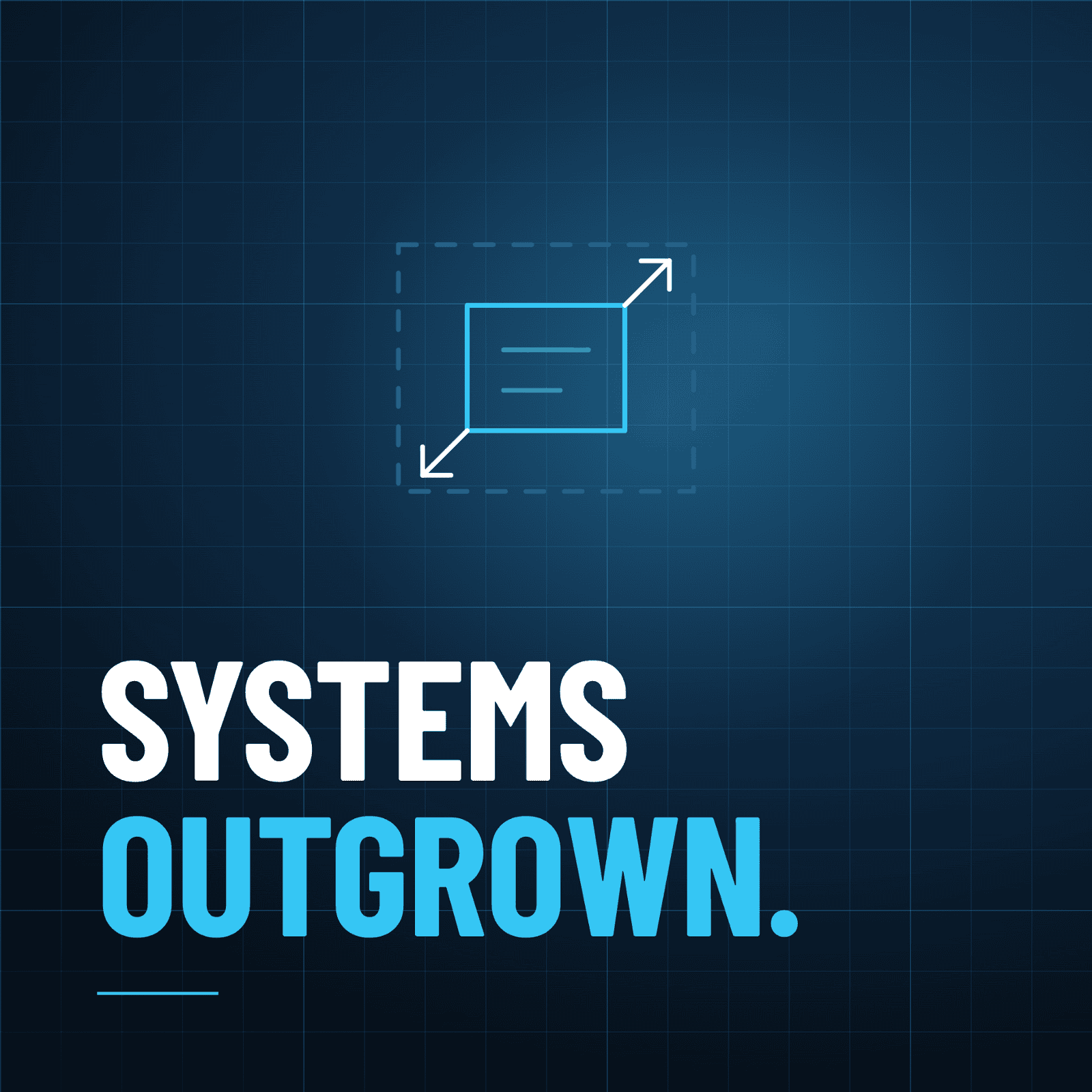 The same systems and processes, unreviewed, while the business has grown around them in ways they were never designed to handle.