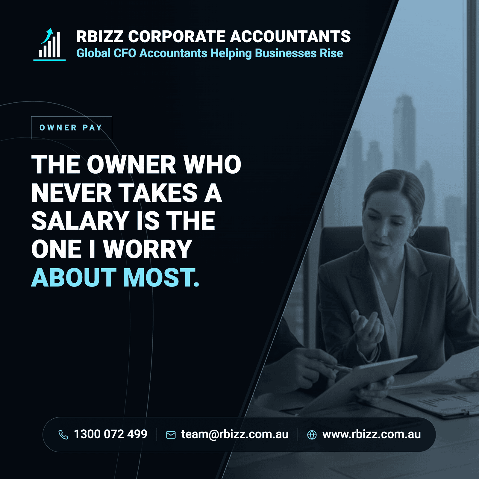 The Business Owner Who Never Takes a Salary Is the One I Worry About Most