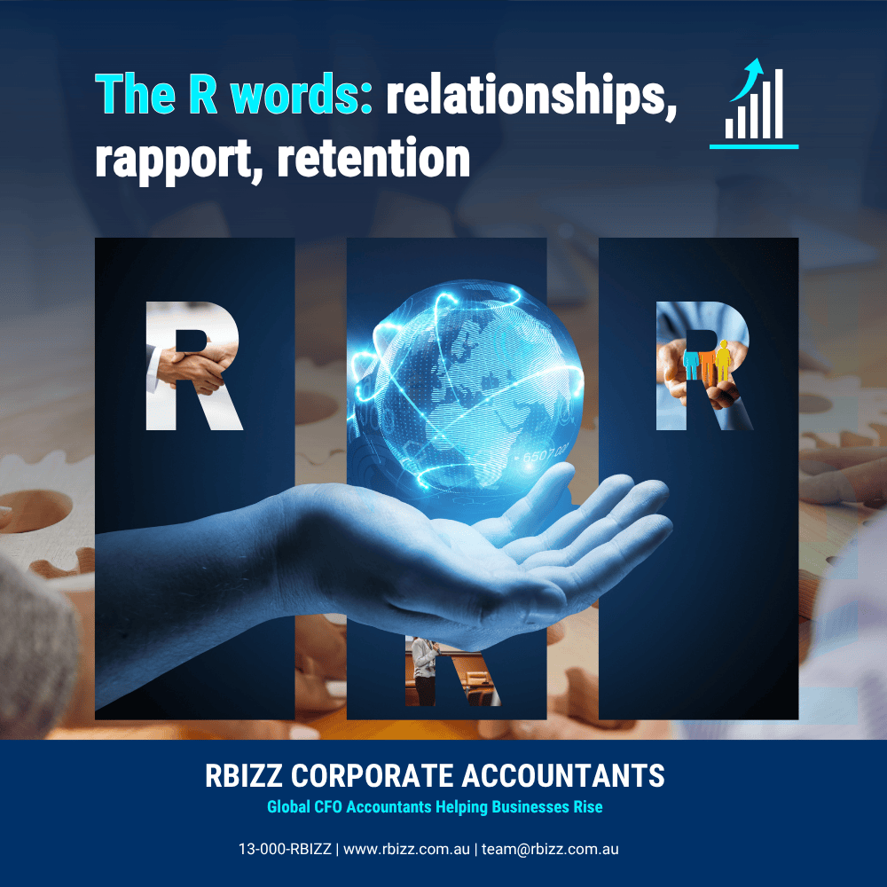 The R words: relationships, rapport, retention