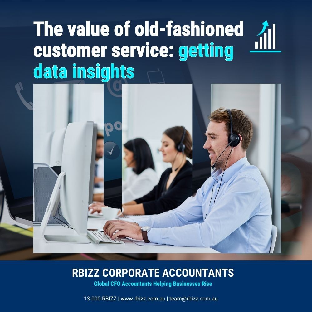 The value of old-fashioned customer service: getting data insights