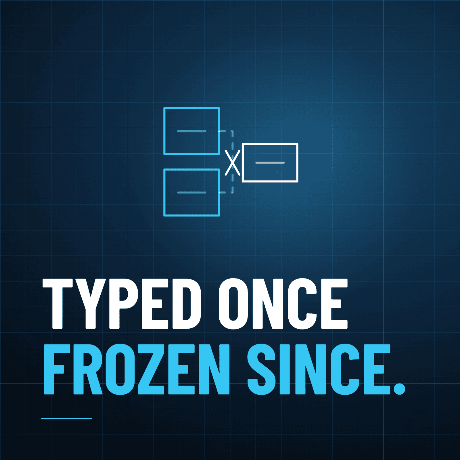 A manually typed number that was never linked to source data, meaning it's frozen at whatever value someone entered once, regardless of what's actually changed since.
