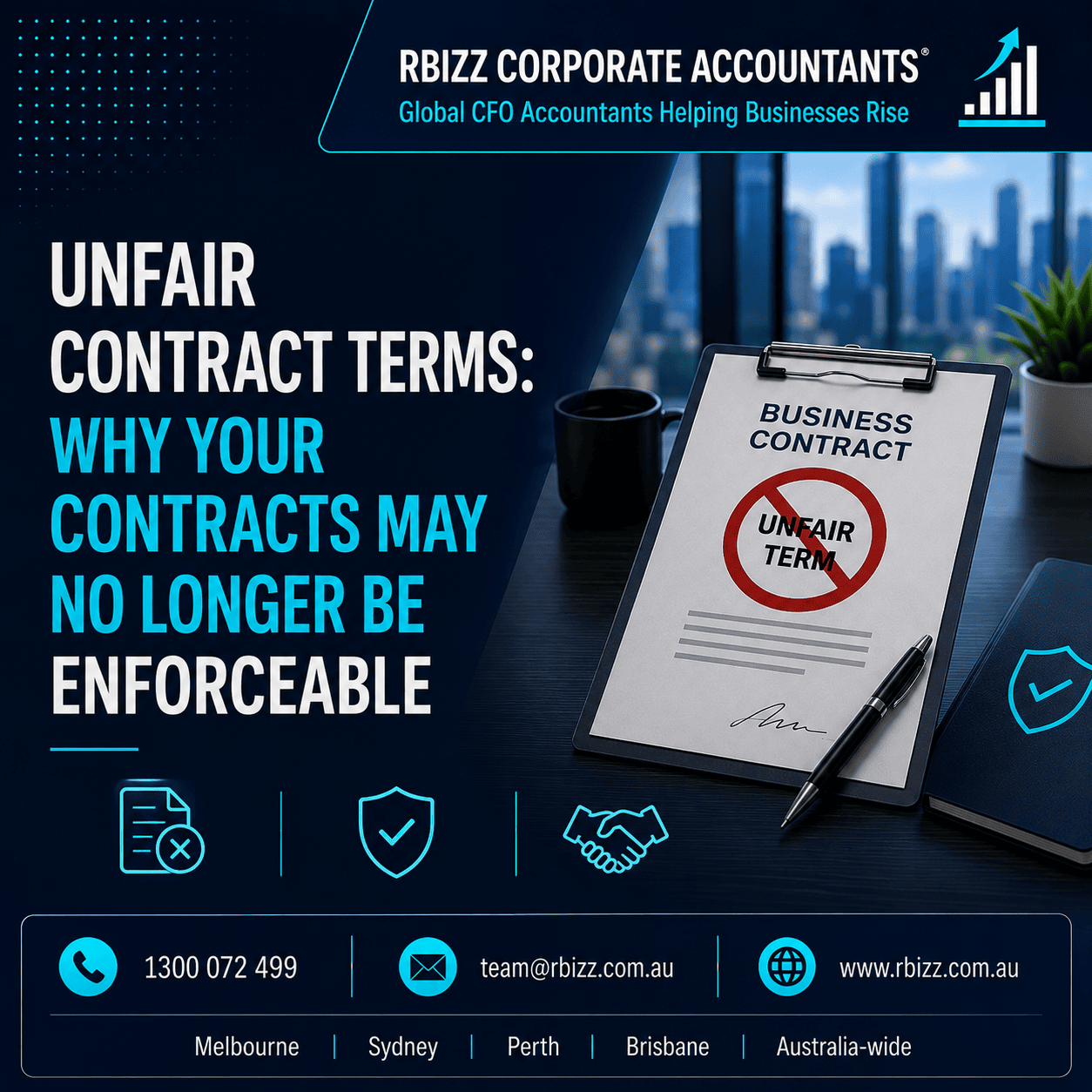 Unfair Contract Terms: Why Your Standard Business Contracts May No Longer Be Enforceable