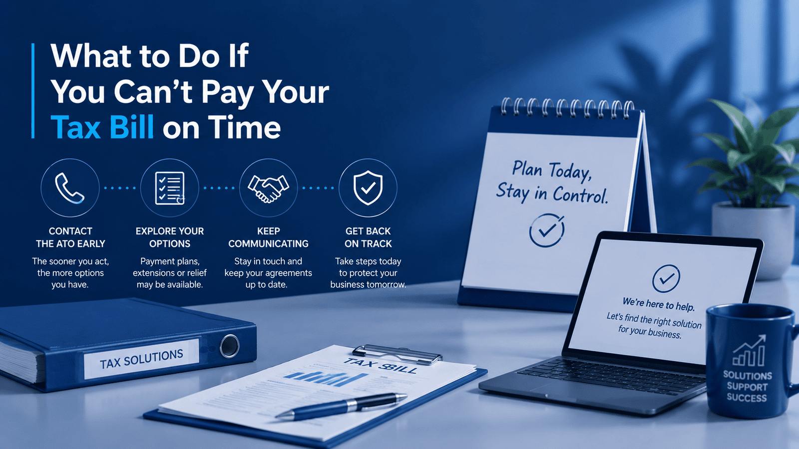 What to Do If You Can't Pay Your Tax Bill on Time