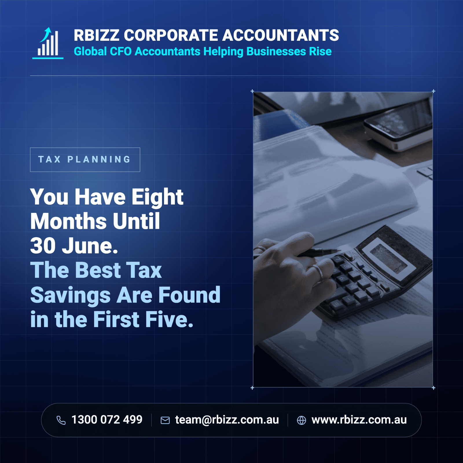 You Have Eight Months Until 30 June. The Best Tax Savings Are Found in the First Five.