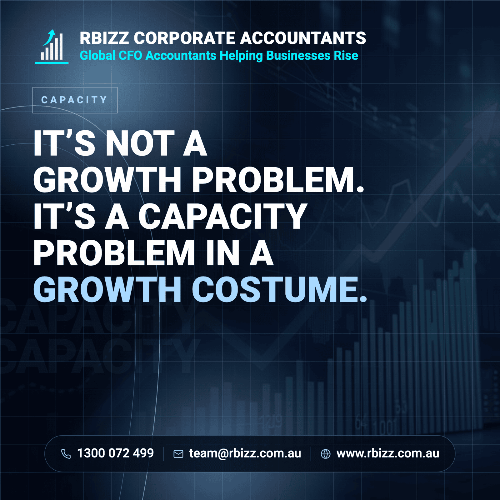 Your Business Doesn't Have a Growth Problem. It Has a Capacity Problem Wearing a Growth Costume.