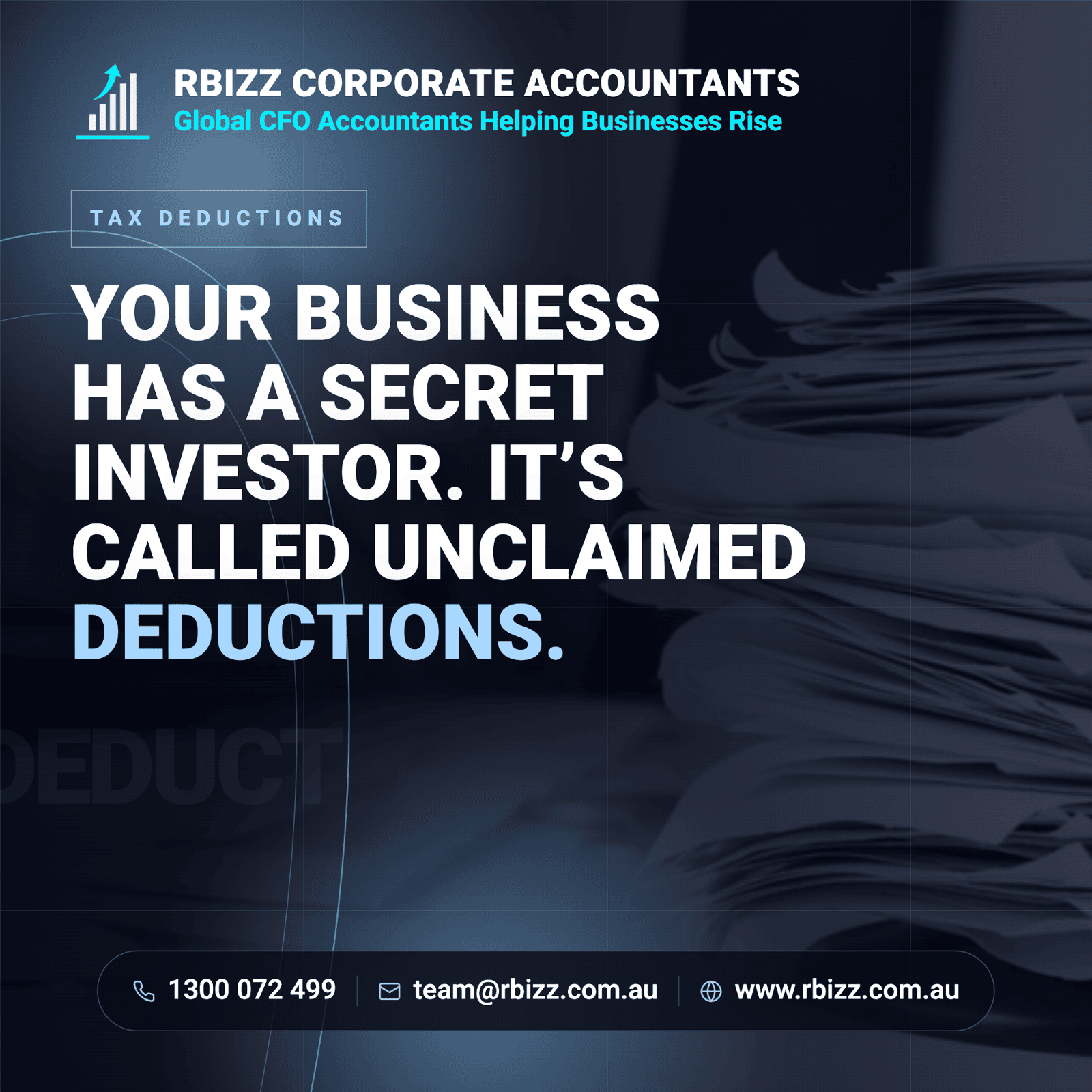 Your Business Has a Secret Investor You Never Agreed To — It's Called Unclaimed Deductions